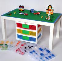 Lego toa entusiastlik laps: kuidas kujundada interjööri