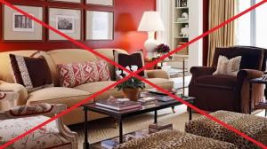 7 levinumaid vigu, mida tuleks vältida, kui paigutamise kodus mööblit.