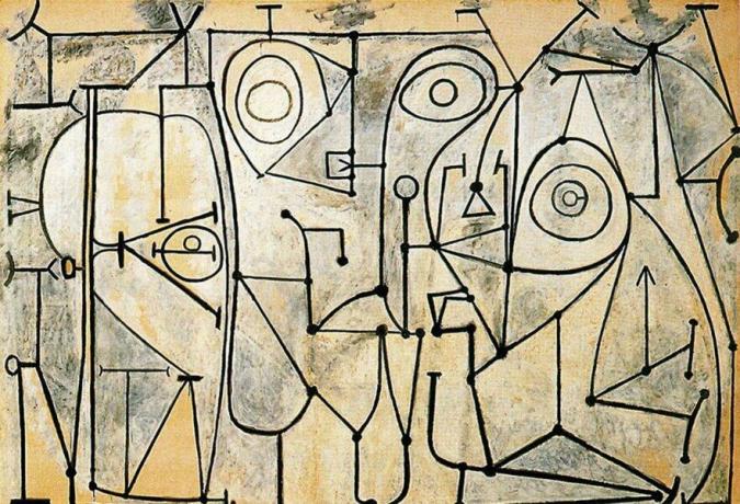 Pablo Picasso maali