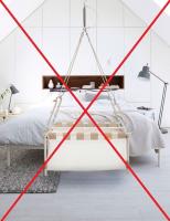 10 vigu vältida, kui mööbli väike magamistuba.