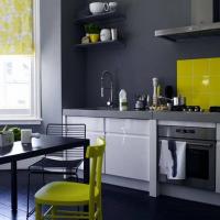 6 cool ja elegantne värvikombinatsioonid köögimööbel, seinte ja põrandate oma köök.