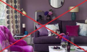 5 viga, mida tuleks vältida kokkuleppe ja kaunistamiseks oma väike elutuba.