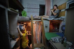 Kapsli korterid Hiinas, või kuidas ellu jääda kasti alt külmkapp