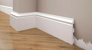 Põrandaliistud köögi põrandale: sokli parem