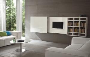 Sa tahad varjata TV, või vastupidi, et see dekoratiivne element oma interjööri. 5 praktilisi ideid