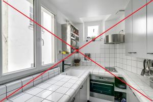 7 viga, mida tuleks vältida, kui projekteerimisel väike köök.